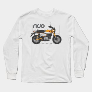 Ride monkey yellow Long Sleeve T-Shirt